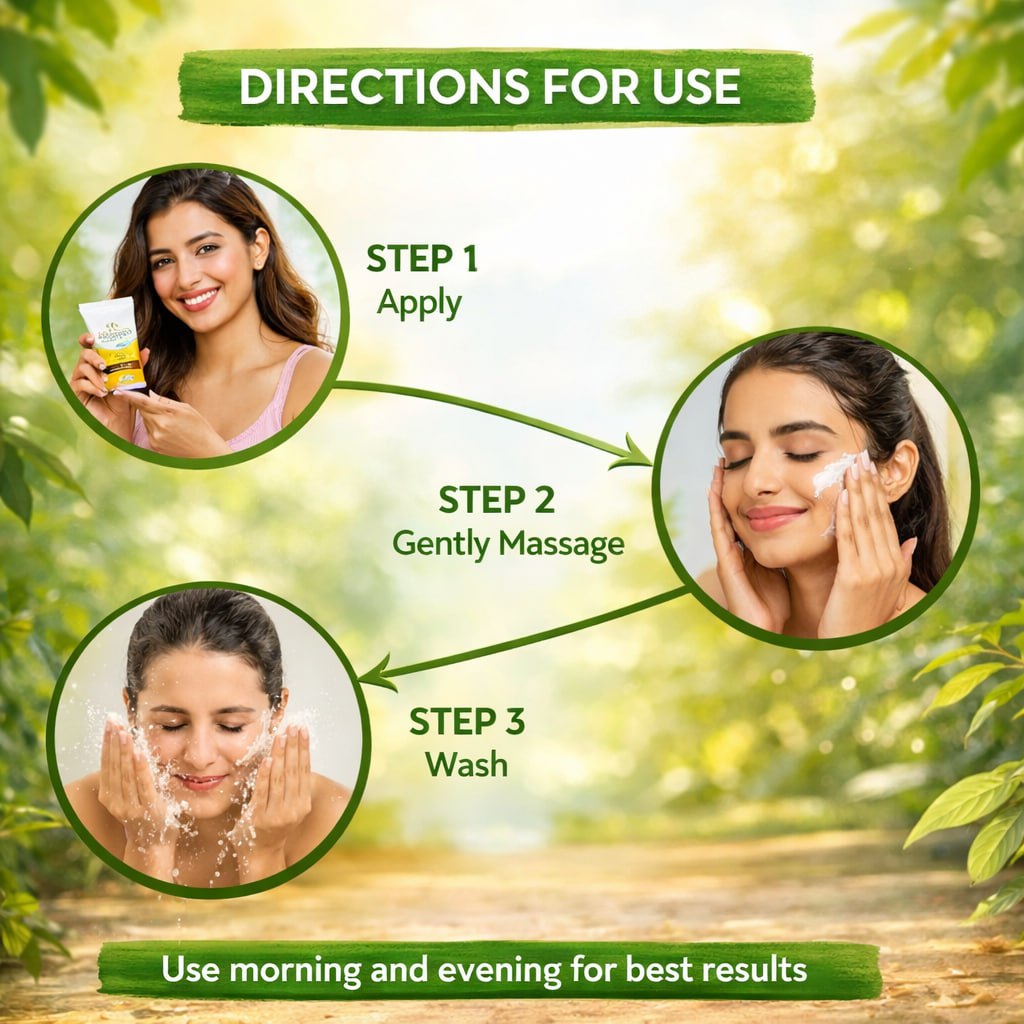 Mamaearth Ubtan Face Wash Pack of Two  – Turmeric & Saffron for Tan Removal & Glowing Skin (50ml x 2)