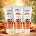 Globus Naturals Kesar Chandan Face Wash Combo of 3 – Tan Removal & Skin Brightening (75g Each)