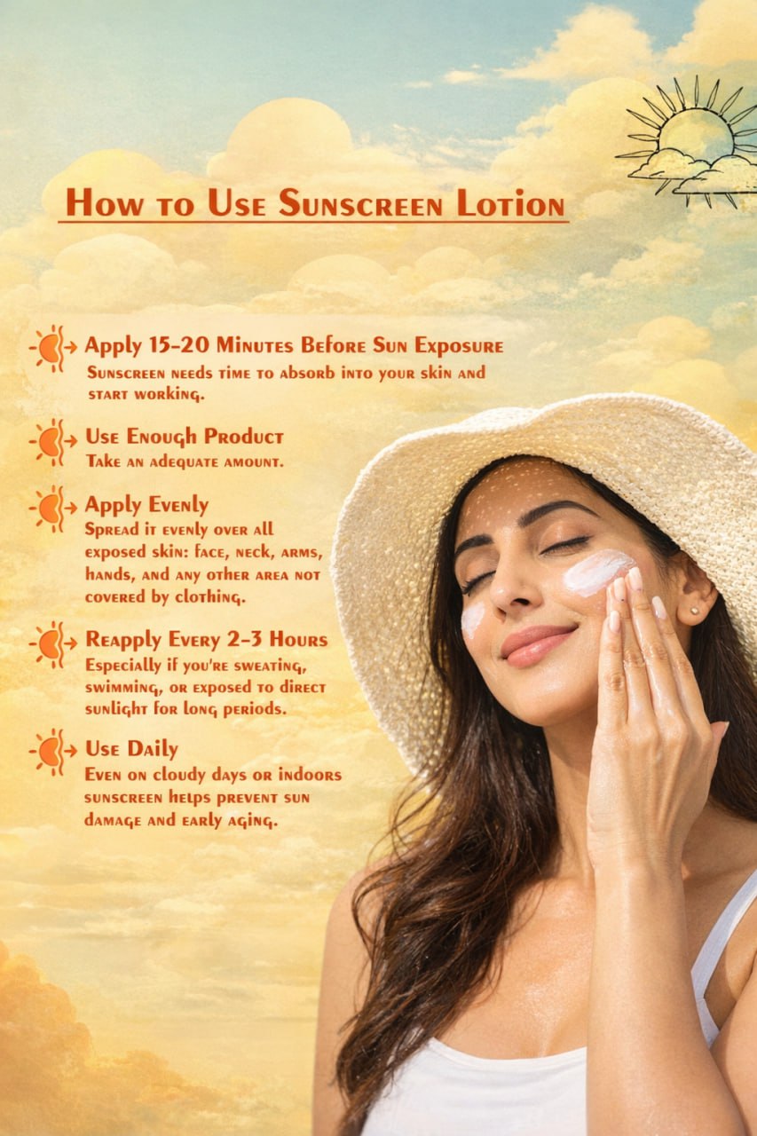 Elibliss SPF 50 Sunscreen Lotion with Cucumber & Lemongrass – Broad Spectrum Sun Protection for Summer, Lightweight & Non-Greasy (100ml)