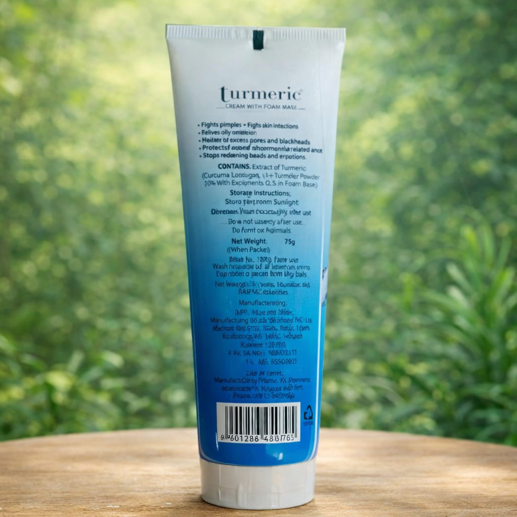 Combo- Vicco Turmeric Face Wash – Ayurvedic Skin Cleanser for Glowing Skin (Pack of 2)