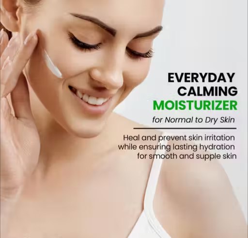 Ceramide & Hyaluronic Moisturizer | Deep Hydration Cream for Normal to Dry Skin | Skin Barrier Repair & Long-Lasting Moisture | 100 g