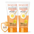 Pack of 2 Aryanveda SPF 50 PA+++ Sunscreen Cream | Matte Finish | No White Cast | Water Resistant | Broad Spectrum UVA & UVB Protection