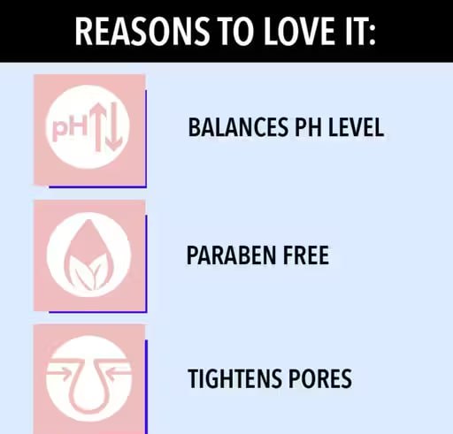 Combo of 3- Blue Heaven Rose Water Facial Toner with Pump | Refreshing & Hydrating Face Toner | For Clear & Glowing Skin | 125 ml (Pack of 3)