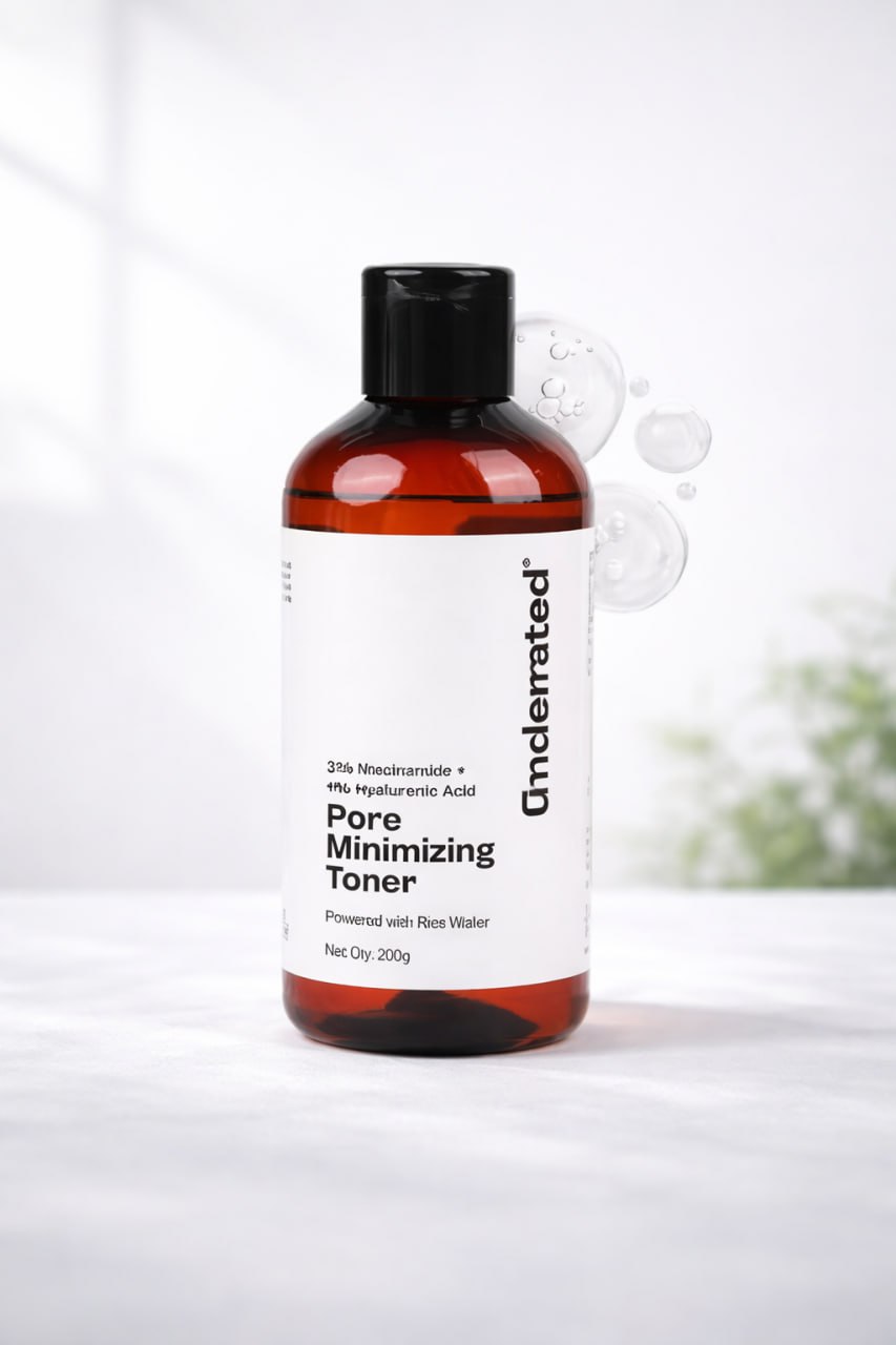 Underated Multipurpose Toning Solution | 8% Glycolic Acid, 1% Salicylic Acid & 1% GDL | Exfoliating & Skin Refining Toner | 200 ml