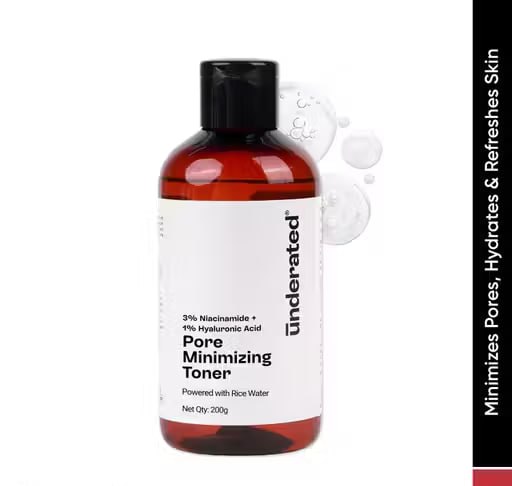Underated Multipurpose Toning Solution | 8% Glycolic Acid, 1% Salicylic Acid & 1% GDL | Exfoliating & Skin Refining Toner | 200 ml