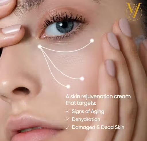 Vayodha Night Cream for Skin Glow & Radiance | With Kojic Dipalmitate, Vitamin B3 & Coconut Oil | Brightening & Hydrating Night Cream | For Clear Skin