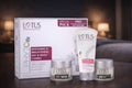 Lotus Professional PhytoRx Brightening Skincare Combo | Day Cream 50 g + Night Cream 50 g + Free Face Wash 80 g | Complete Skin Care Set | 180 g