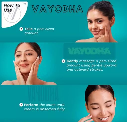 Vayodha Advanced Skin Glow Combo | Day Cream 50 g for Protection & Glow + Night Cream 50 g for Deep Hydration & Repair | Skincare Set