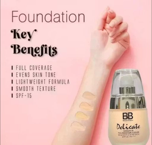 BB Delicate Cream – Blemish Coverage Cream | Smooth Finish & Natural Glow | Pack of 1