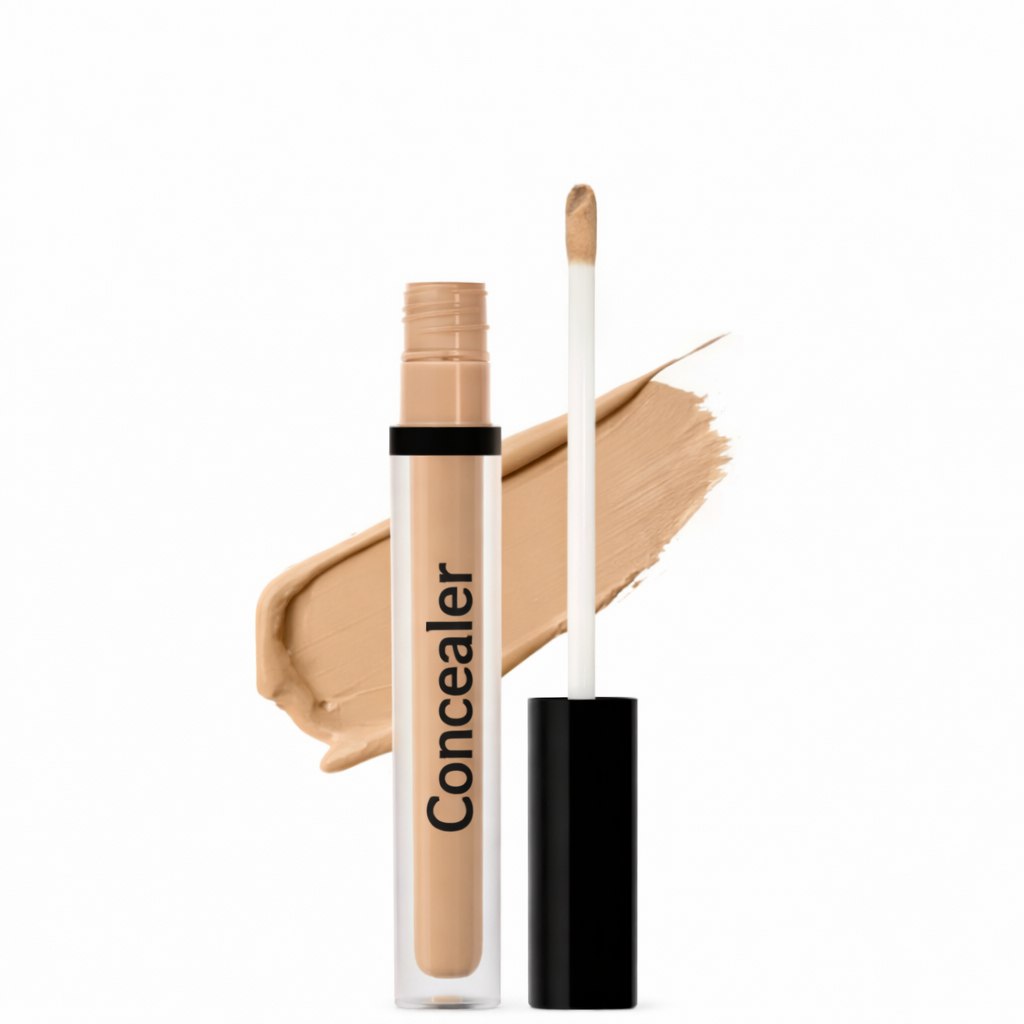 5-in-1 Makeup Combo Kit – Foundation, Compact Powder, Banana Loose Powder, Concealer & Beauty Blender