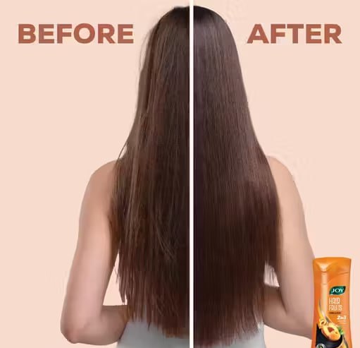 Joy Long & Silky Nourishing Shampoo Combo – Smooth, Shiny & Healthy Hair | 2 × 340ml (680ml)