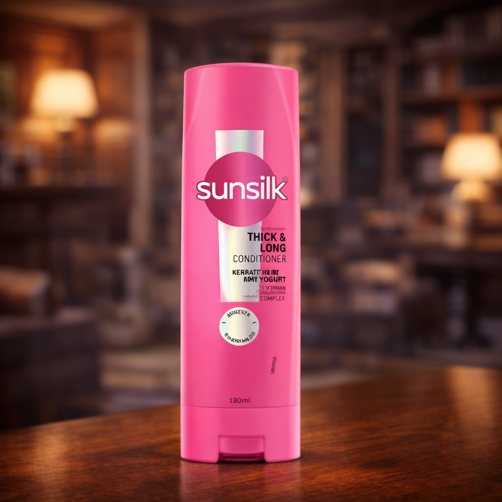 Sunsilk Lusciously Thick & Long Strengthening Conditioner – Smooth, Strong & Long Hair | 180ml
