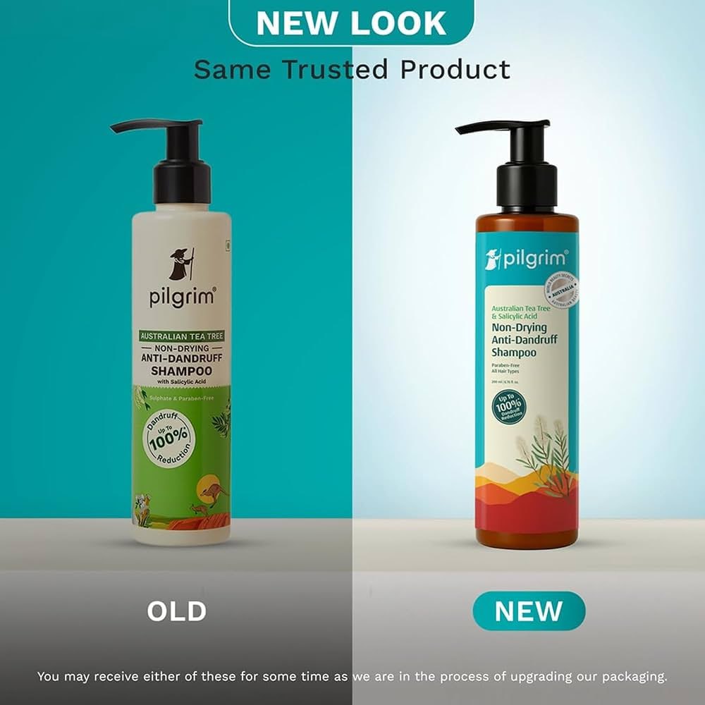 Pilgrim Redensyl & Anagain Hairfall Control Shampoo with Korean Black Rice – Hair Growth Booster for Thick, Dense Hair | 400ml