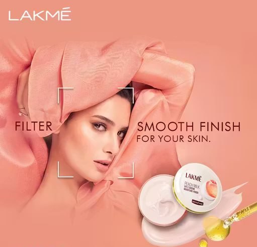 Lakmé Peach Milk Vitamin E Creme Moisturiser 100g | Lightweight Nourishing Face Cream | Hydrating Moisturizer for Soft & Glowing Skin