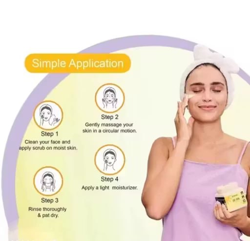 DeTan Face & Body Scrub 380ml | Tan Removal Exfoliating Scrub for Men & Women | Deep Cleansing Scrub for All Skin Types