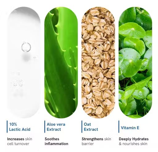 Be Bodywise 10% AHA Exfoliating Body Scrub 200g | Chemical & Physical Exfoliation for Smooth Skin | Removes Dead Skin Cells & Improves Skin Texture