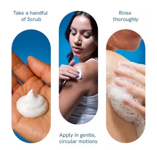 Be Bodywise 10% AHA Exfoliating Body Scrub 200g | Chemical & Physical Exfoliation for Smooth Skin | Removes Dead Skin Cells & Improves Skin Texture