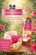 Parachute Advansed Bhringraj & Hibiscus Enriched Coconut Hair Oil – Hair Fall Control & Strong Healthy Hair | 300ml