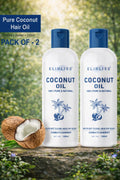 Elibliss Coconut Hair Oil Combo – Deep Conditioning, Dandruff Control & Hair Growth | For Men & Women | Pack of 2