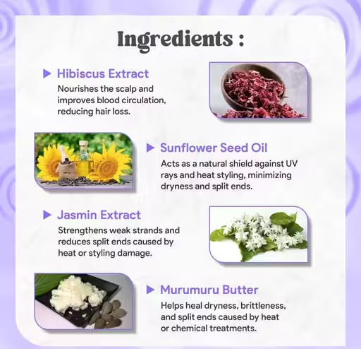 LA’BANGERRY Advance Damage Repair Hair Serum – Smooth & Frizz-Free Hair | For Dry & Damaged Hair | 50ml