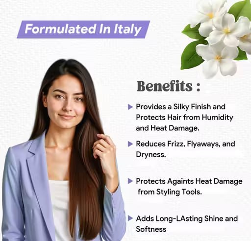 LA’BANGERRY Advance Damage Repair Hair Serum – Smooth & Frizz-Free Hair | For Dry & Damaged Hair | 50ml