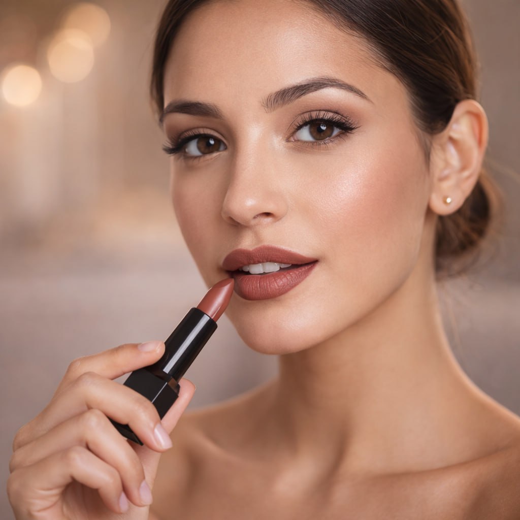 Hilary Rhoda Matte About You Lipstick – Coffee Date (Shade 03) | Long Lasting Highly Pigmented Matte Lipstick | Smooth One Stroke Application | Vegan & Cruelty-Free | 3g