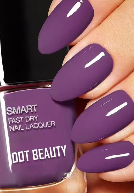 Dot Beauty Color Rich Nail Paint HD Shine Combo (Set of 4) | Long Lasting High Definition Nail Polish | Dazzling Glossy Finish Nail Colors