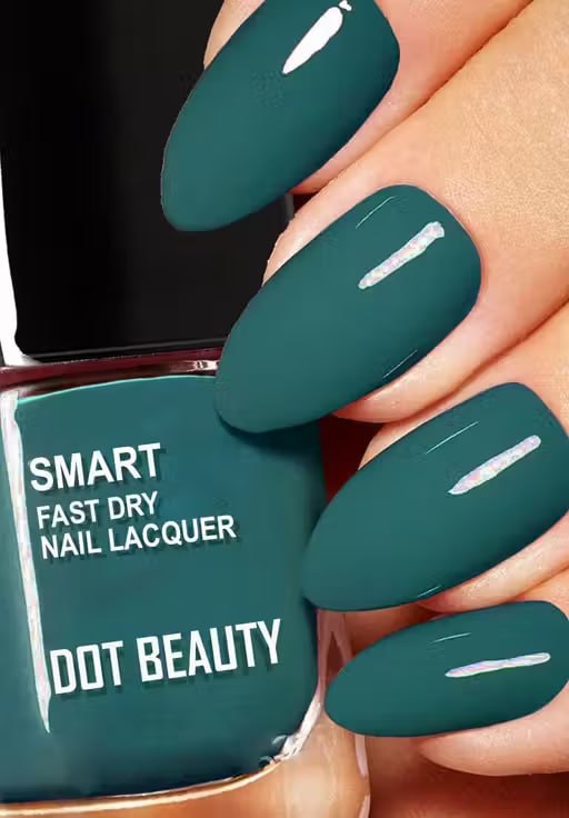 Dot Beauty Color Rich Nail Paint HD Shine Combo (Set of 4) | Long Lasting High Definition Nail Polish | Dazzling Glossy Finish Nail Colors