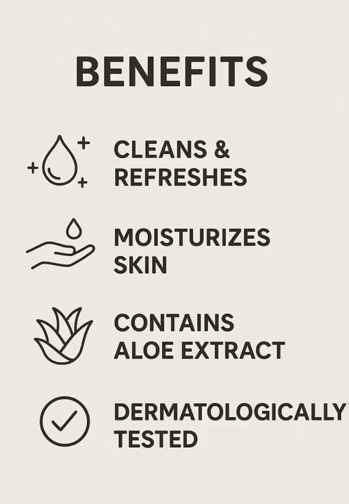 Herbal Body Wash Shower Gel Combo – Lemon, Aloe Vera & Lavender | Deep Cleansing & Refreshing Bath | 100ml × 3