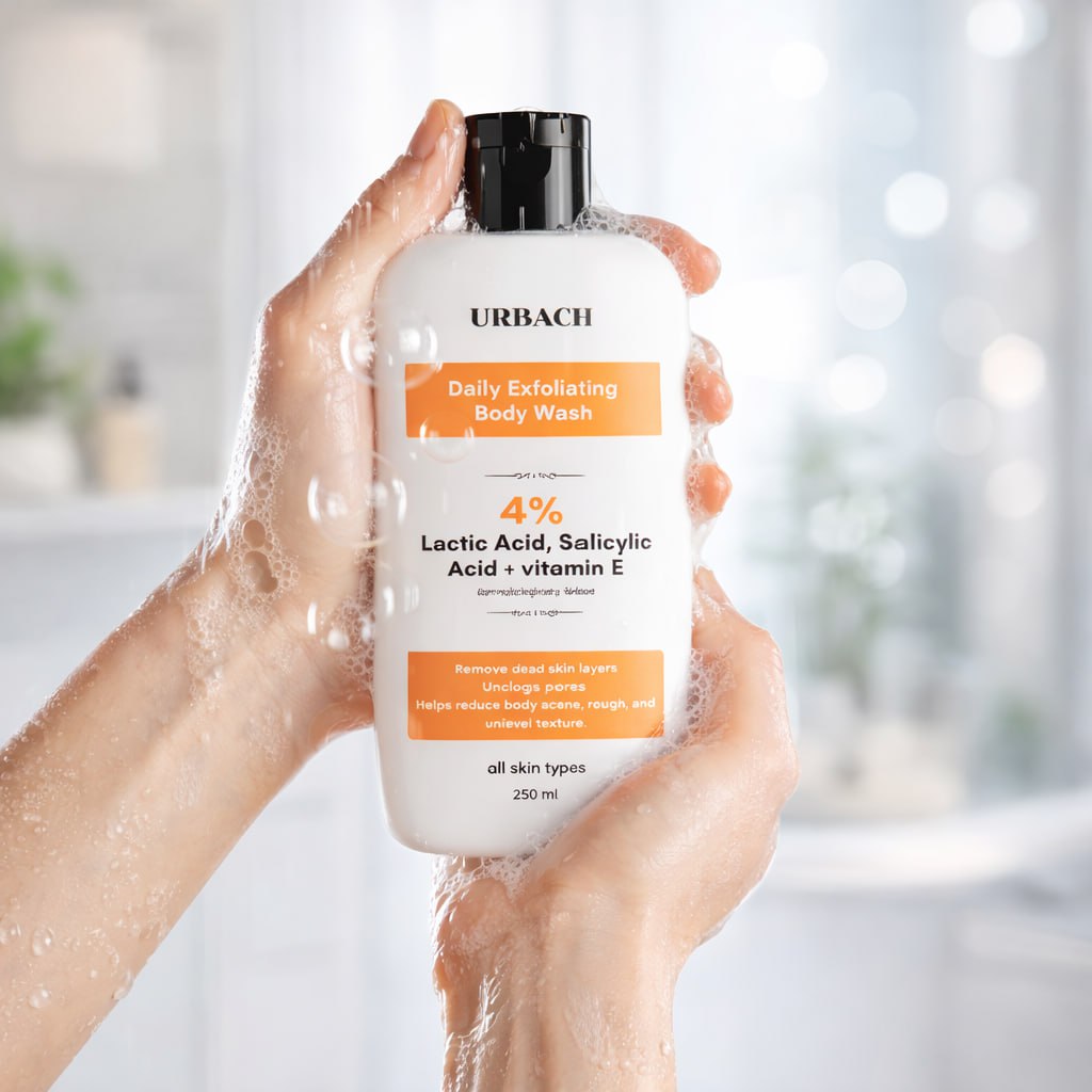 Japanese Cherry Blossom & Pink Rock Salt Body Wash – Deep Cleansing & Radiant Skin | Unisex Shower Gel | 250ml