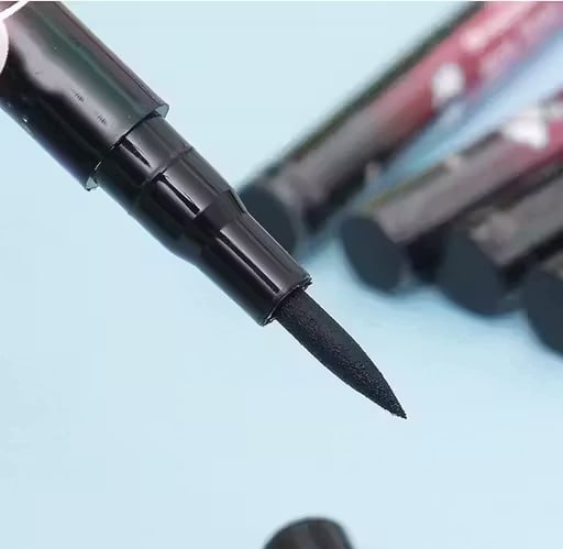 36H Black Waterproof Liquid Eyeliner Pencil | Smudge-Proof Long Lasting Eyeliner | Precision Tip for Sharp Wings (Black)