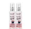 Pack of 2 | Newsio Nail Strong Growth Oil Spray 10ml each | Nail Strengthening & Growth Oil | Cuticle Care for Shiny, Healthy & Strong Nails